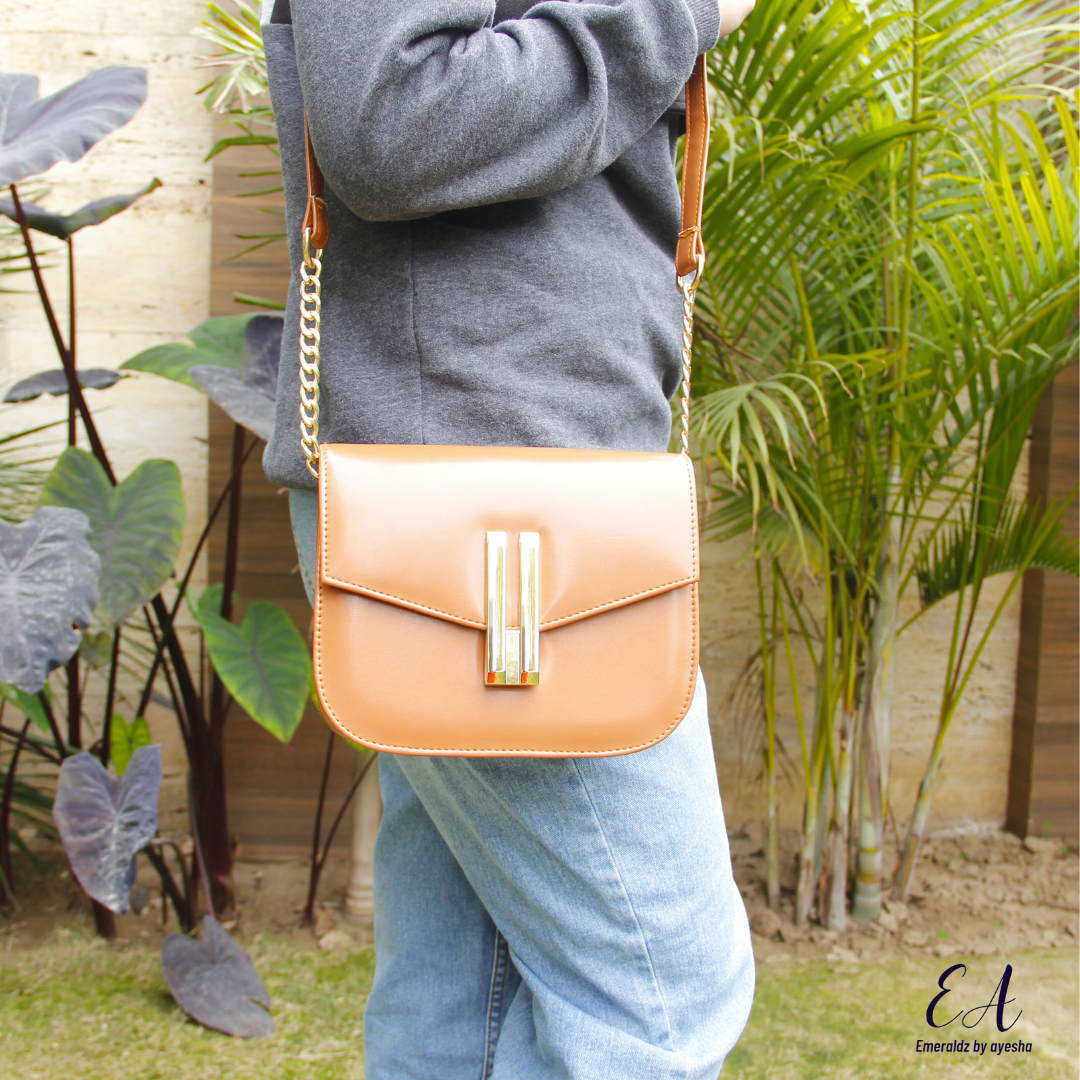 Lily Hand Bag (brown)