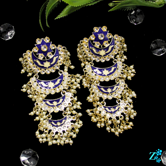 Laila Earrings (blue)