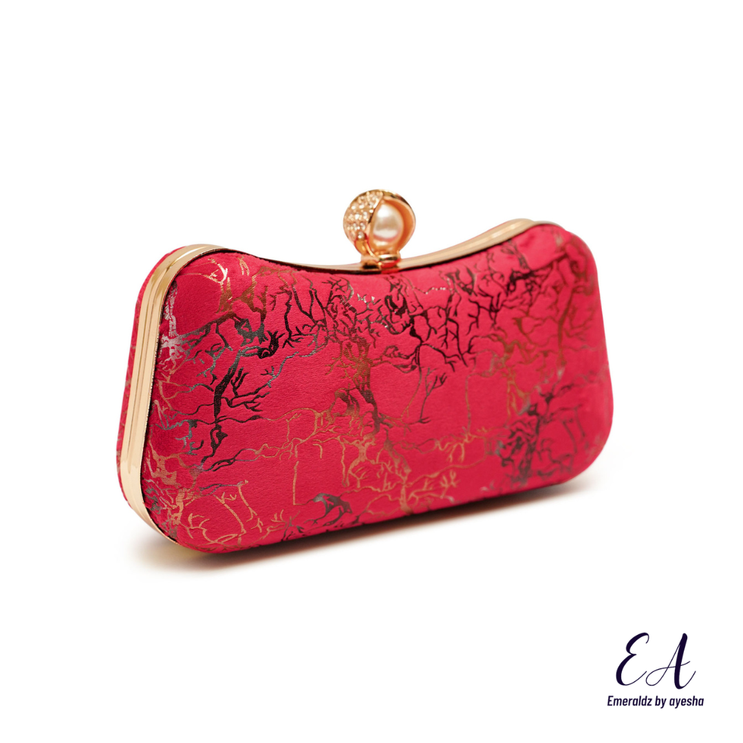 Fiona Clutch (Red)