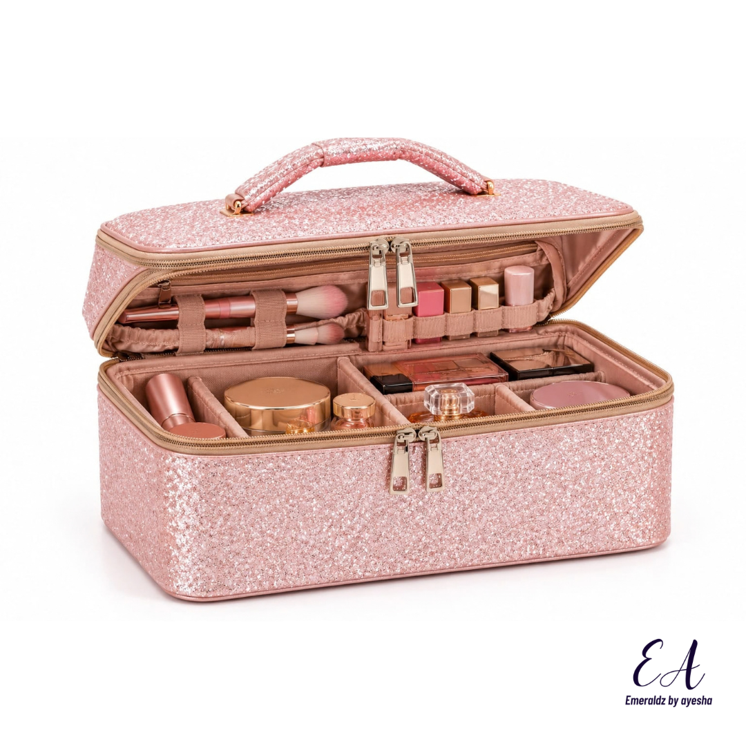 Tiffany makeup box (pink)