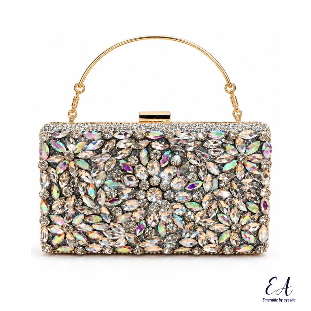 Olivia Clutch (silver)