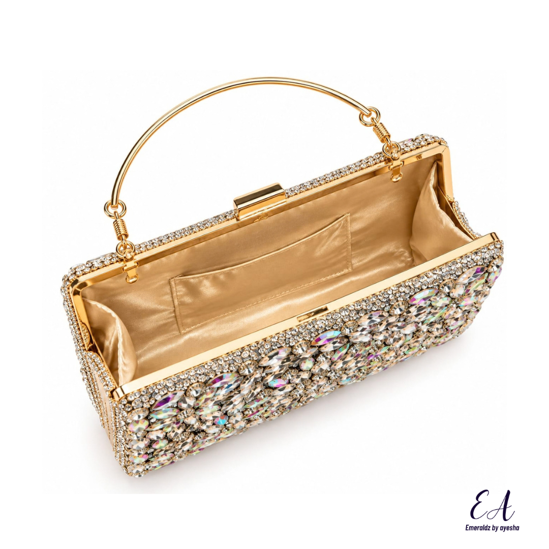 Olivia Clutch (silver)