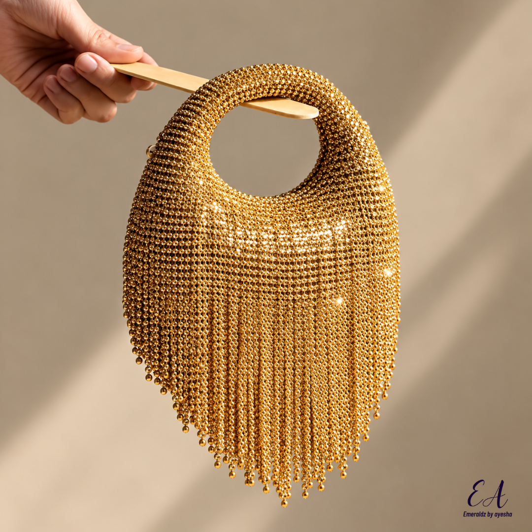 Seraphina Clutch (gold)