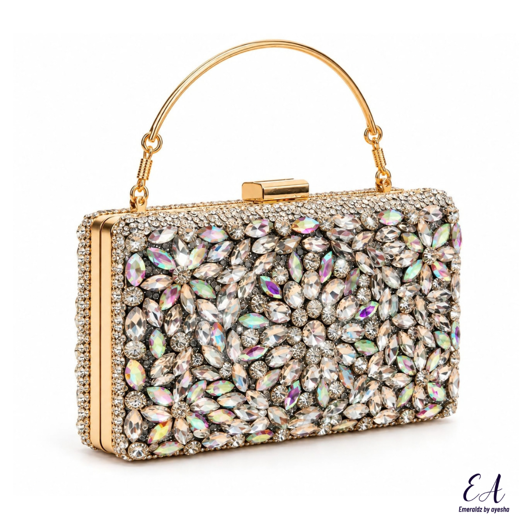 Olivia Clutch (silver)