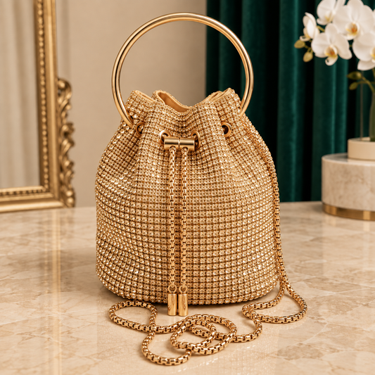 Bianca Clutch Gold